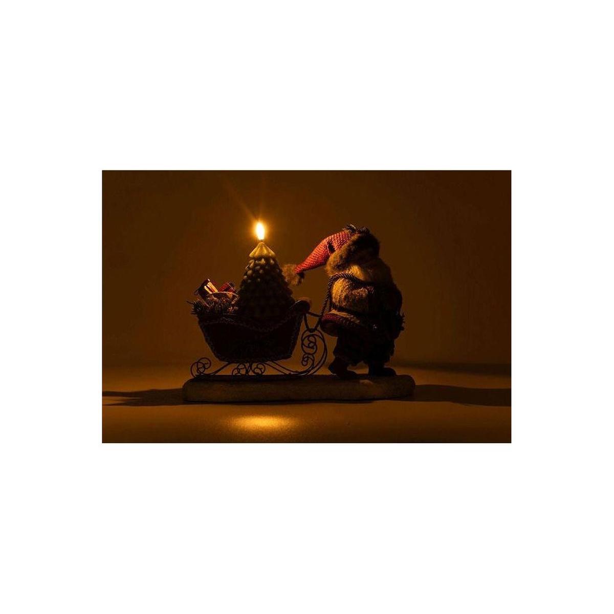 Shop For North Country Santa Pulling Sleigh Candle Holder