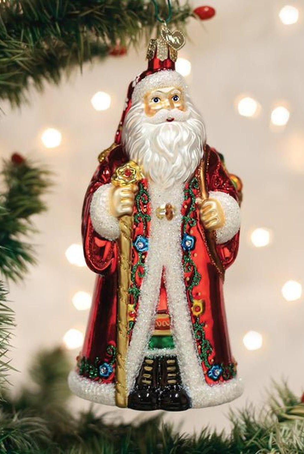 Norwegian Santa Ornament