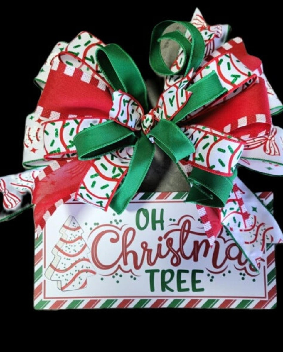 Shop For Oh Christmas Tree Door Hanger w/Bow