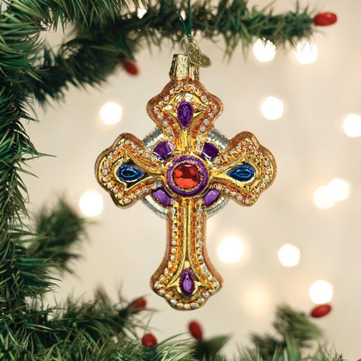 Shop For Ornate Cross Ornament