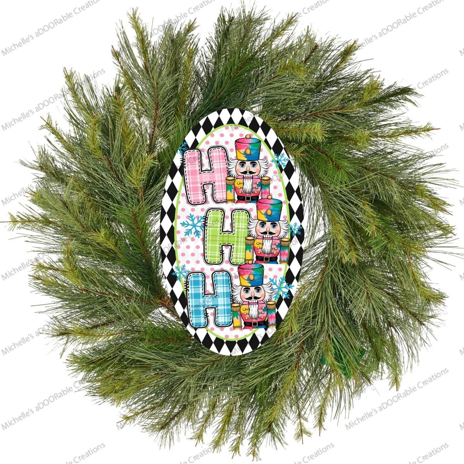 Shop For Oval Ho Ho Ho Nutcracker Sign