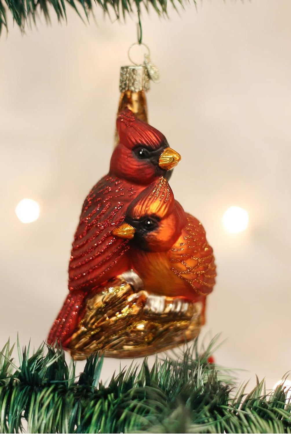 Pair Of Cardinals Ornament