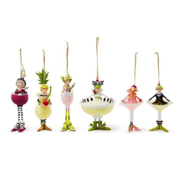 Shop For Patience Brewster Mini Cocktail Ornaments, Set of 6