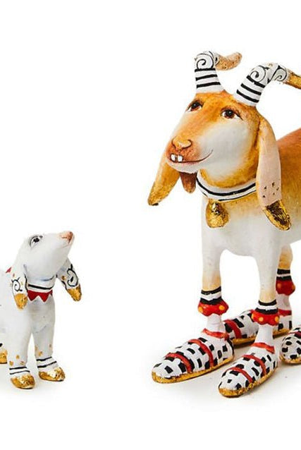 Patience Brewster Mini Nativity Nathan & Noel Goat Figures