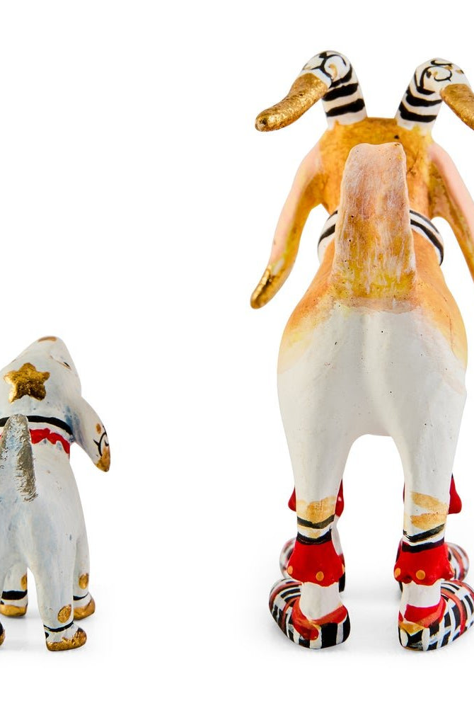 Patience Brewster Mini Nativity Nathan & Noel Goat Figures