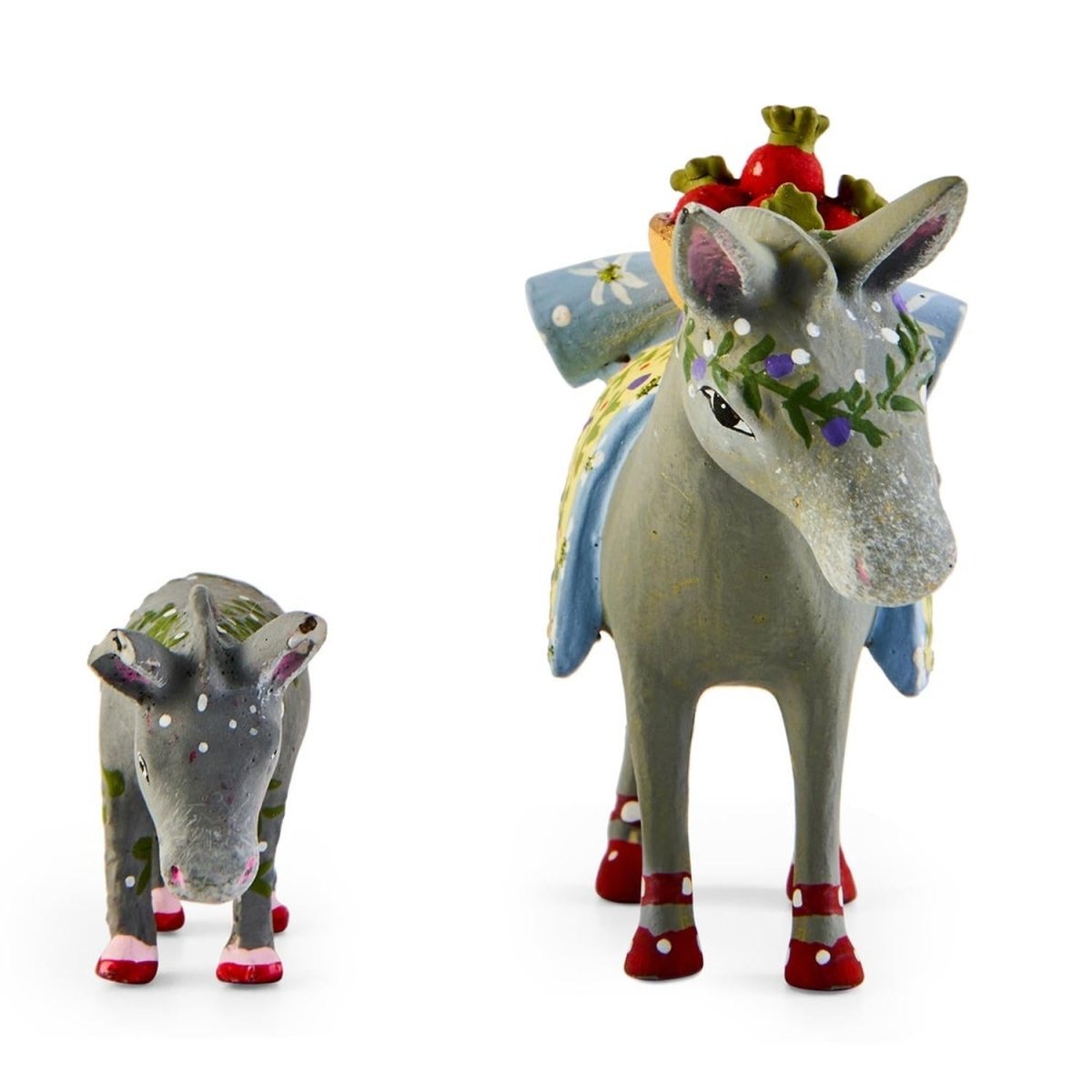 Patience Brewster Nativity Mother & Baby Donkey Mini Figures