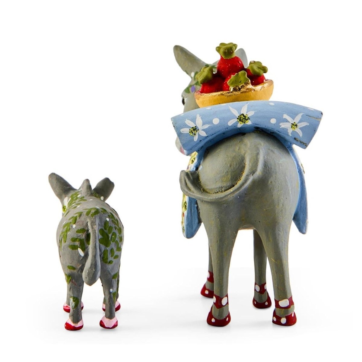 Patience Brewster Nativity Mother & Baby Donkey Mini Figures