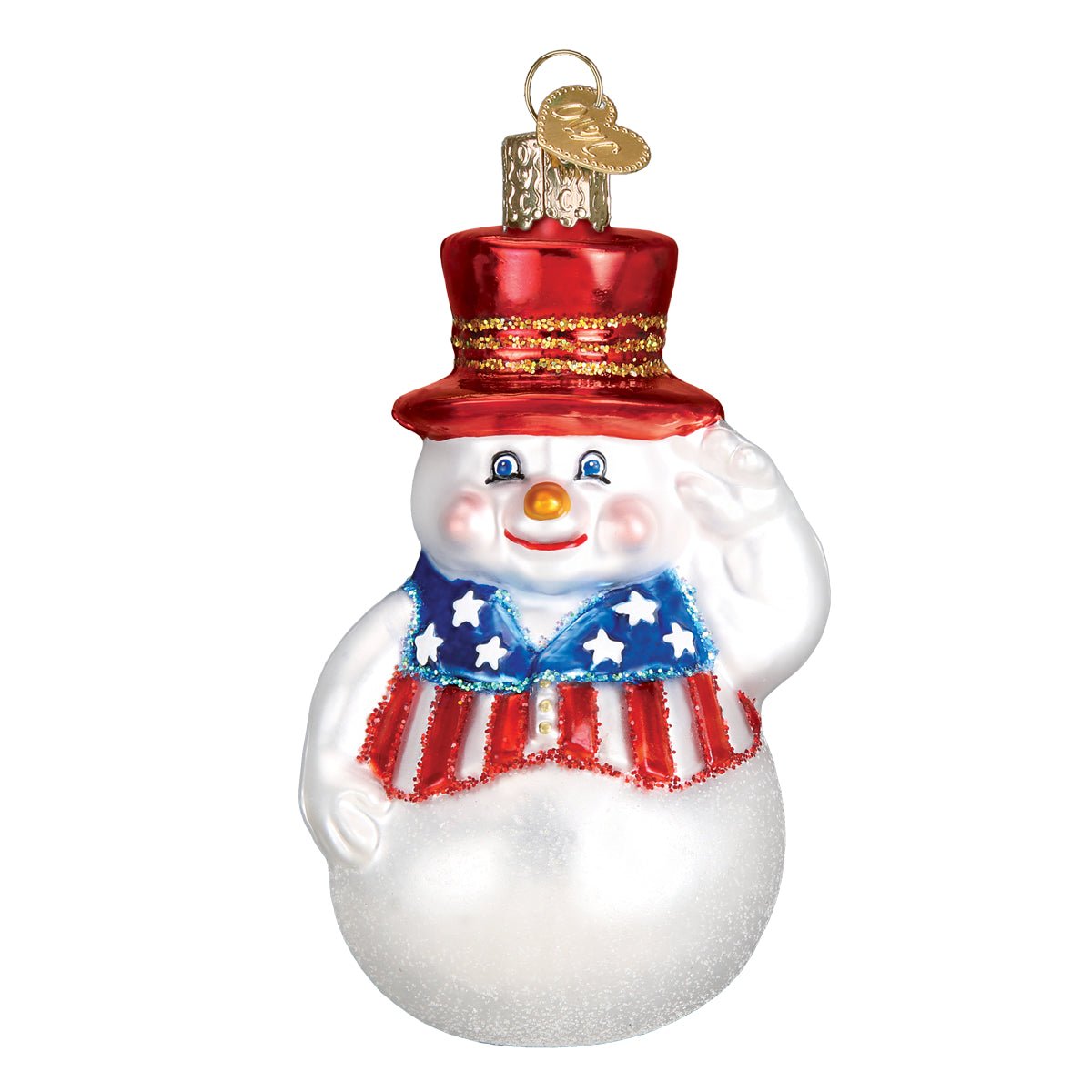 Shop For Patriotic Snowman Ornament