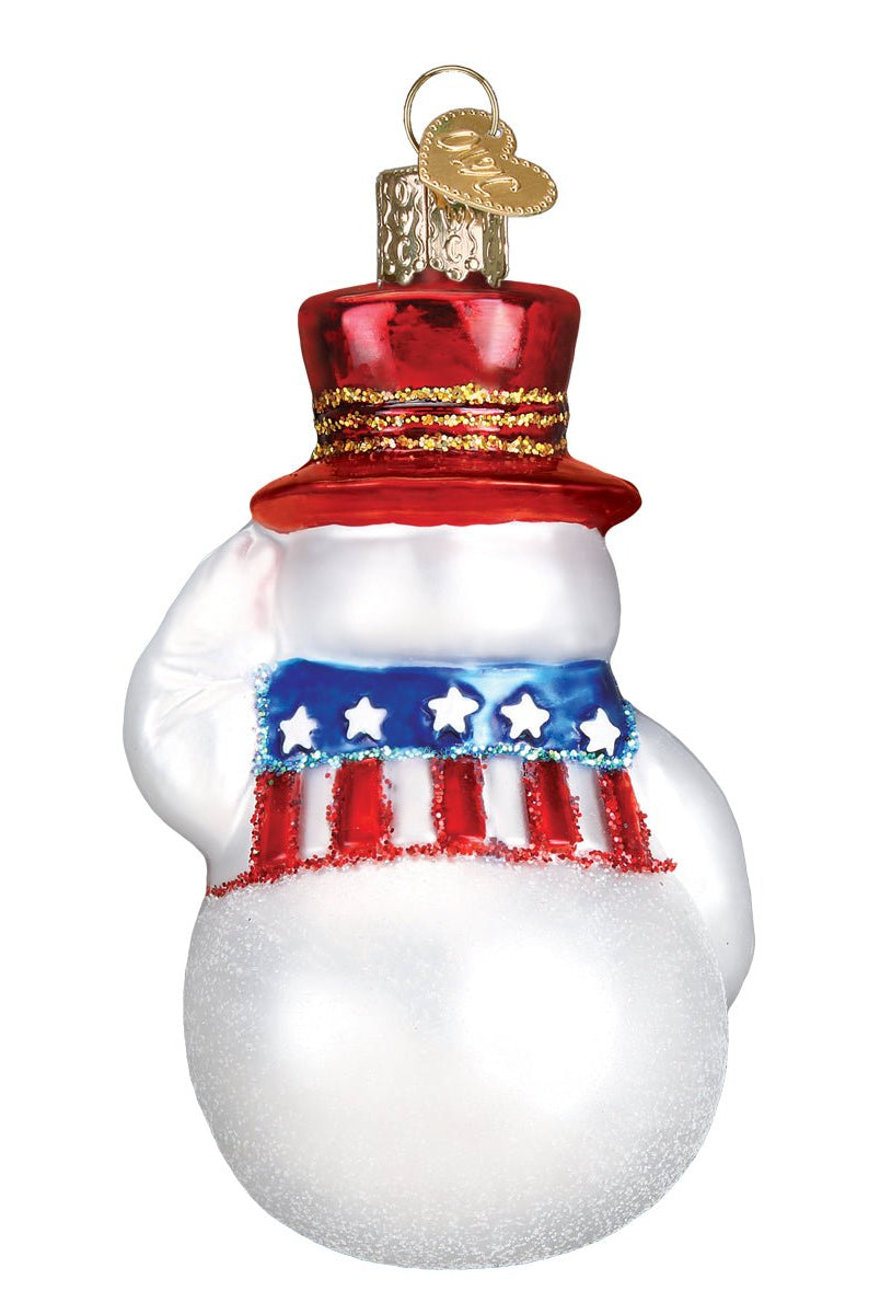 Shop For Patriotic Snowman Ornament