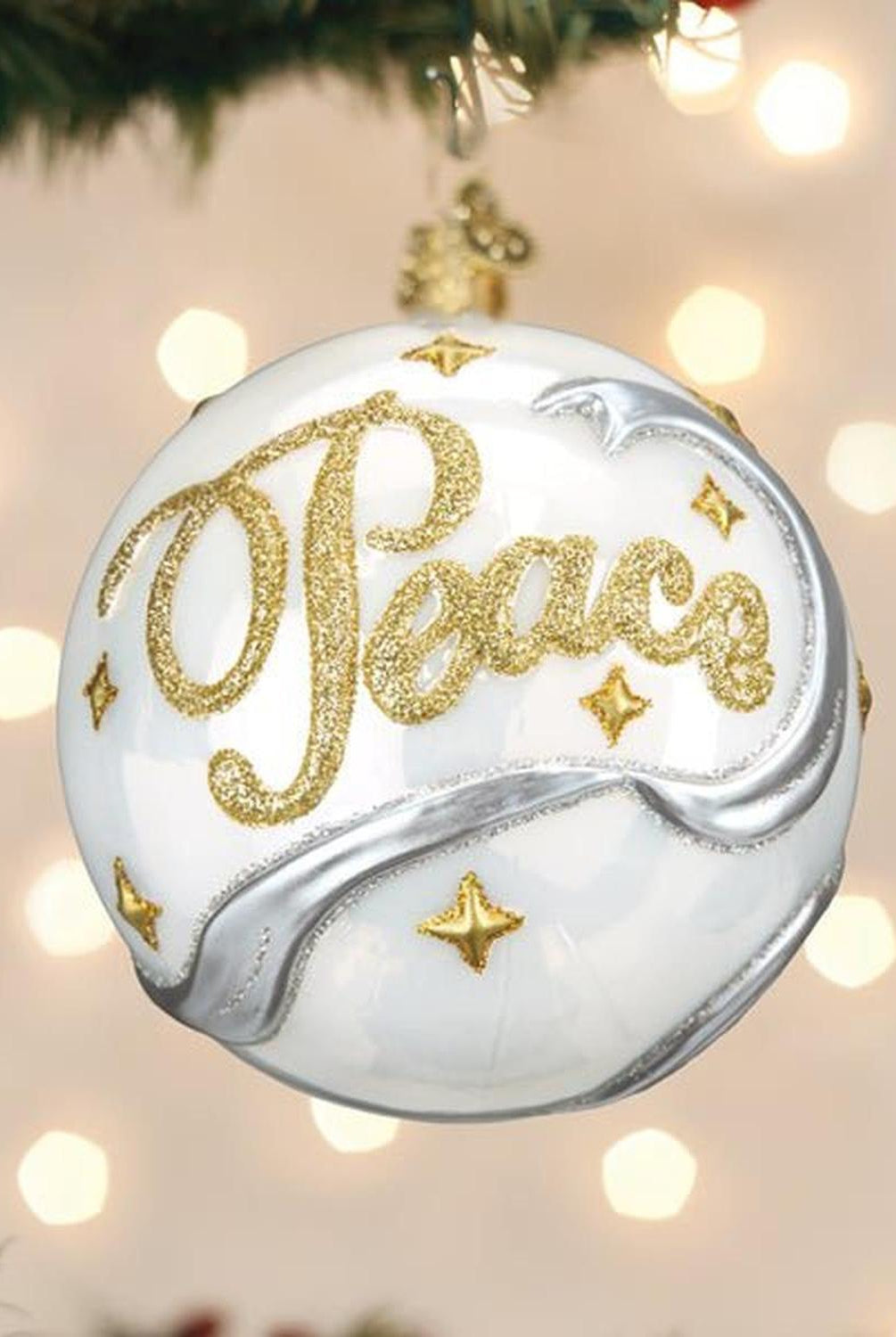 Shop For Peace & Joy Round Ornament