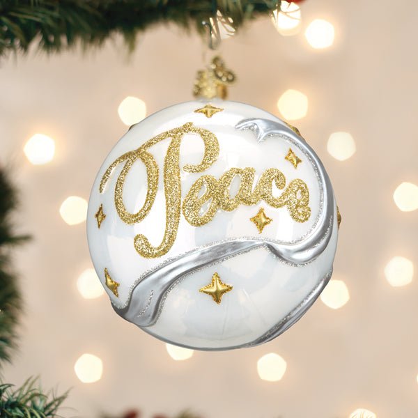 Shop For Peace & Joy Round Ornament