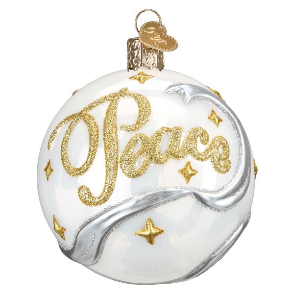 Shop For Peace & Joy Round Ornament