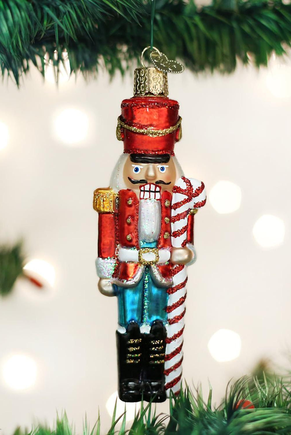 Peppermint Nutcracker Ornament