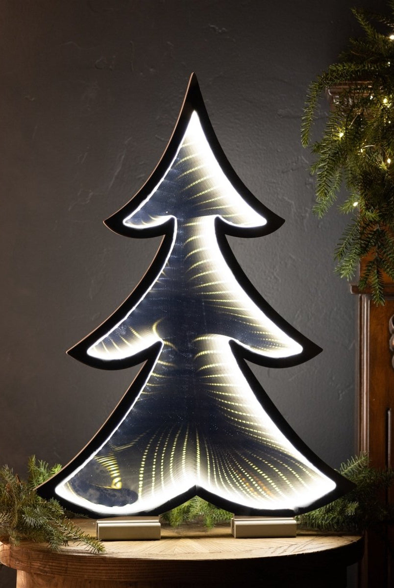 Shop For Pine Tree Outline Ekko Light Display 24.5"H at Michelle's aDOORable Creations