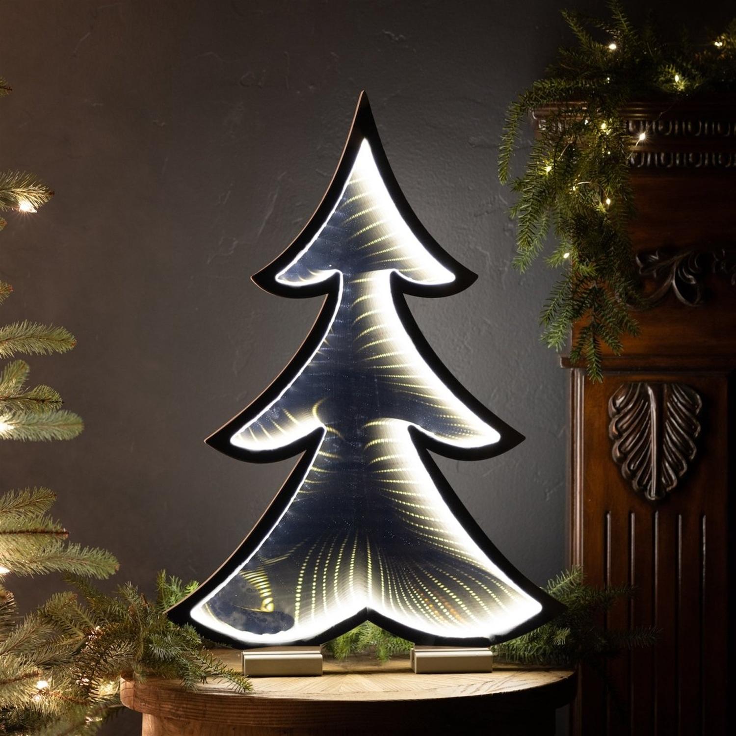 Shop For Pine Tree Outline Ekko Light Display 24.5"H at Michelle's aDOORable Creations