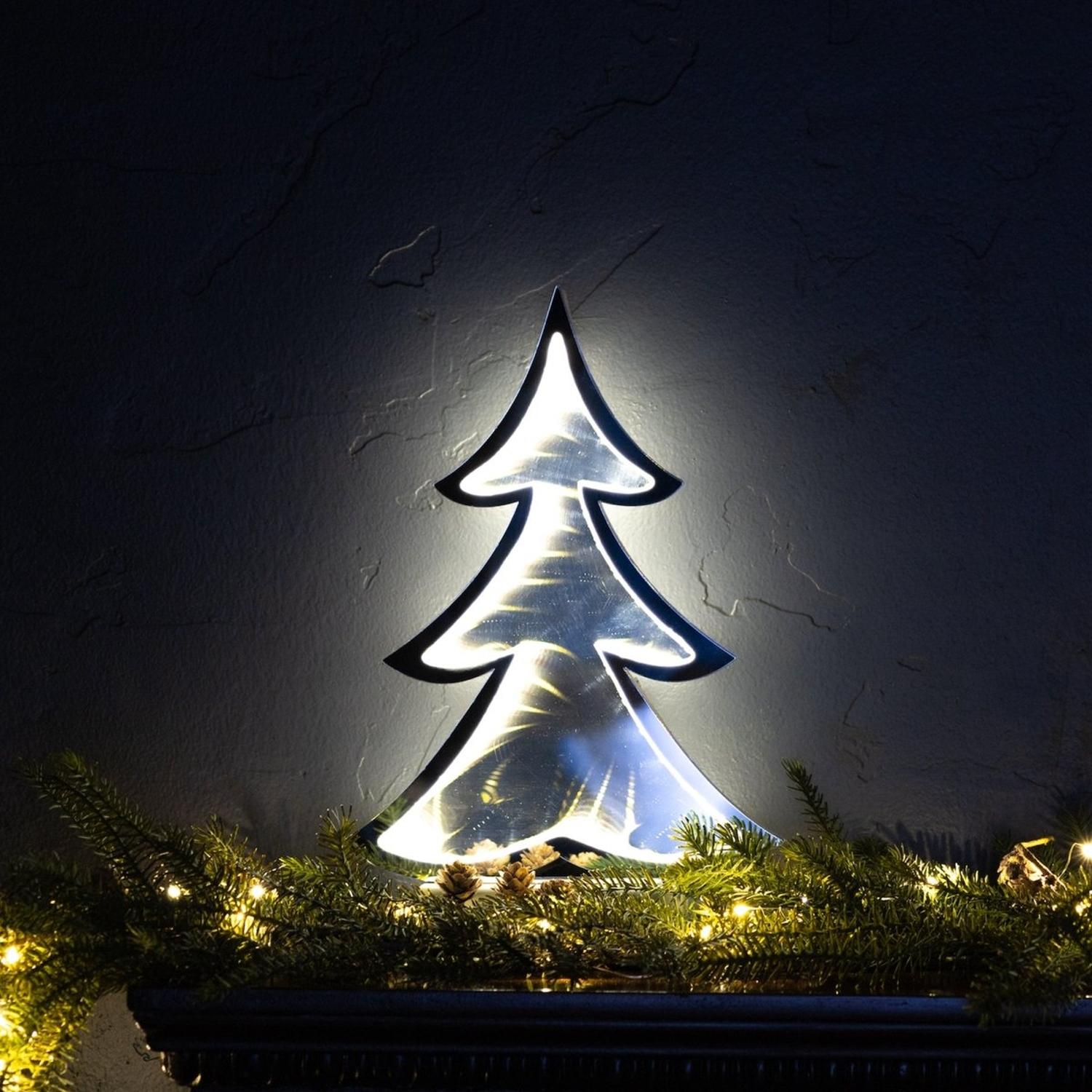 Shop For Pine Tree Outline Ekko Light Display (Set of 2) at Michelle's aDOORable Creations