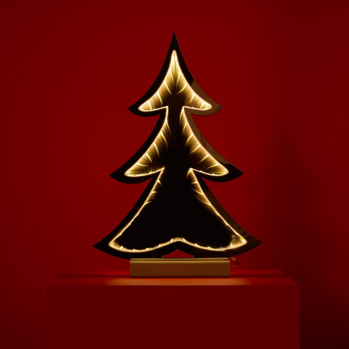 Shop For Pine Tree Outline Ekko Light Display (Set of 2) at Michelle's aDOORable Creations