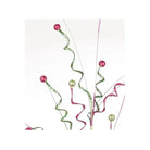 Shop For Pink and Green Glitter Spiral Spray 28"