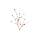 Shop For Pink and Green Glitter Spiral Spray 28"