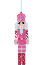Shop For Pink and Red Tin Nutcracker Ornament