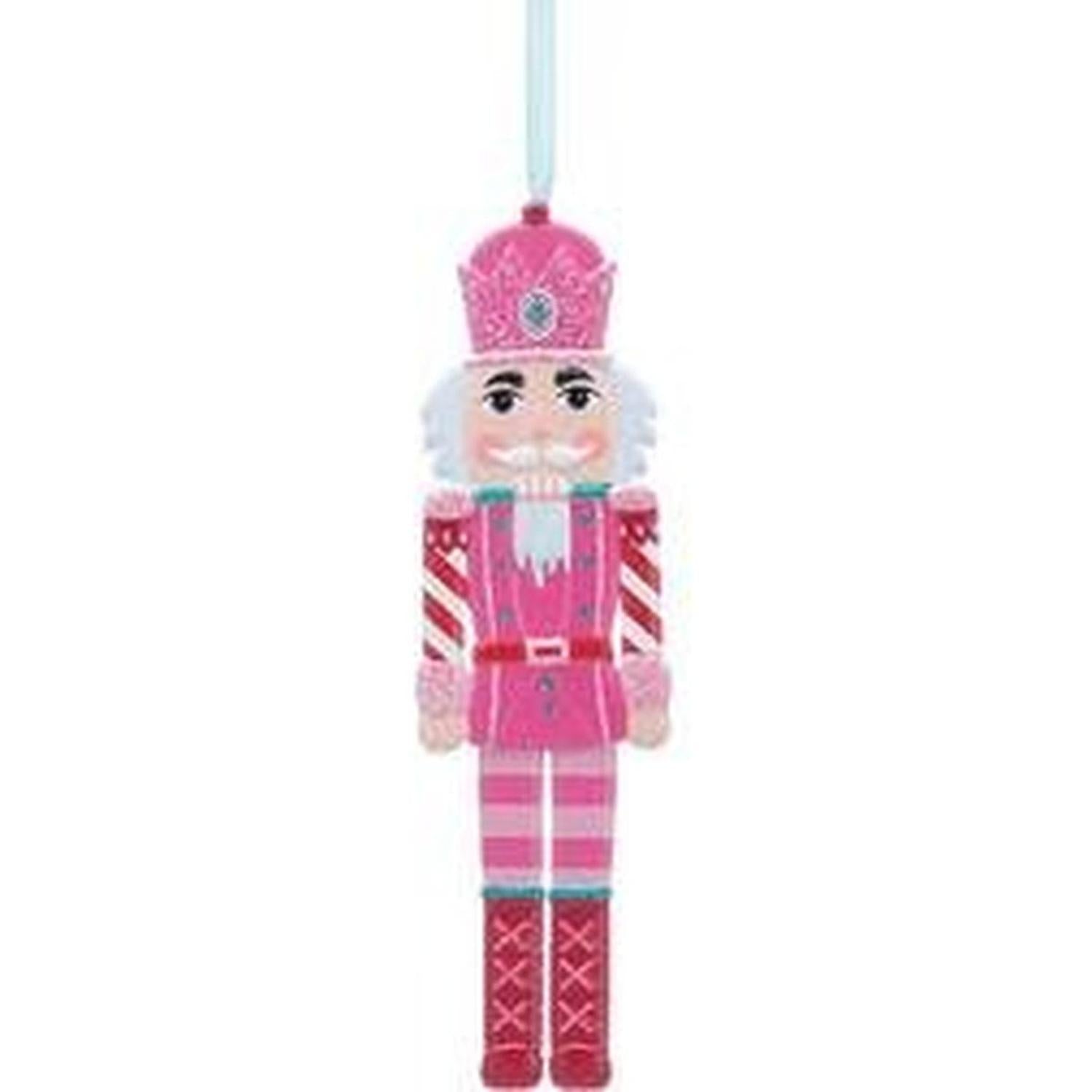 Shop For Pink and Red Tin Nutcracker Ornament
