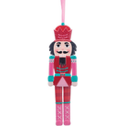 Shop For Pink and Red Tin Nutcracker Ornament