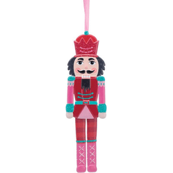Shop For Pink and Red Tin Nutcracker Ornament