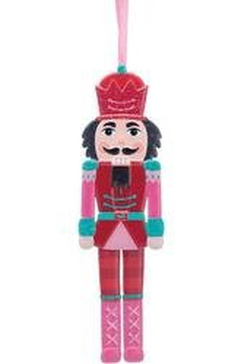 Shop For Pink and Red Tin Nutcracker Ornament
