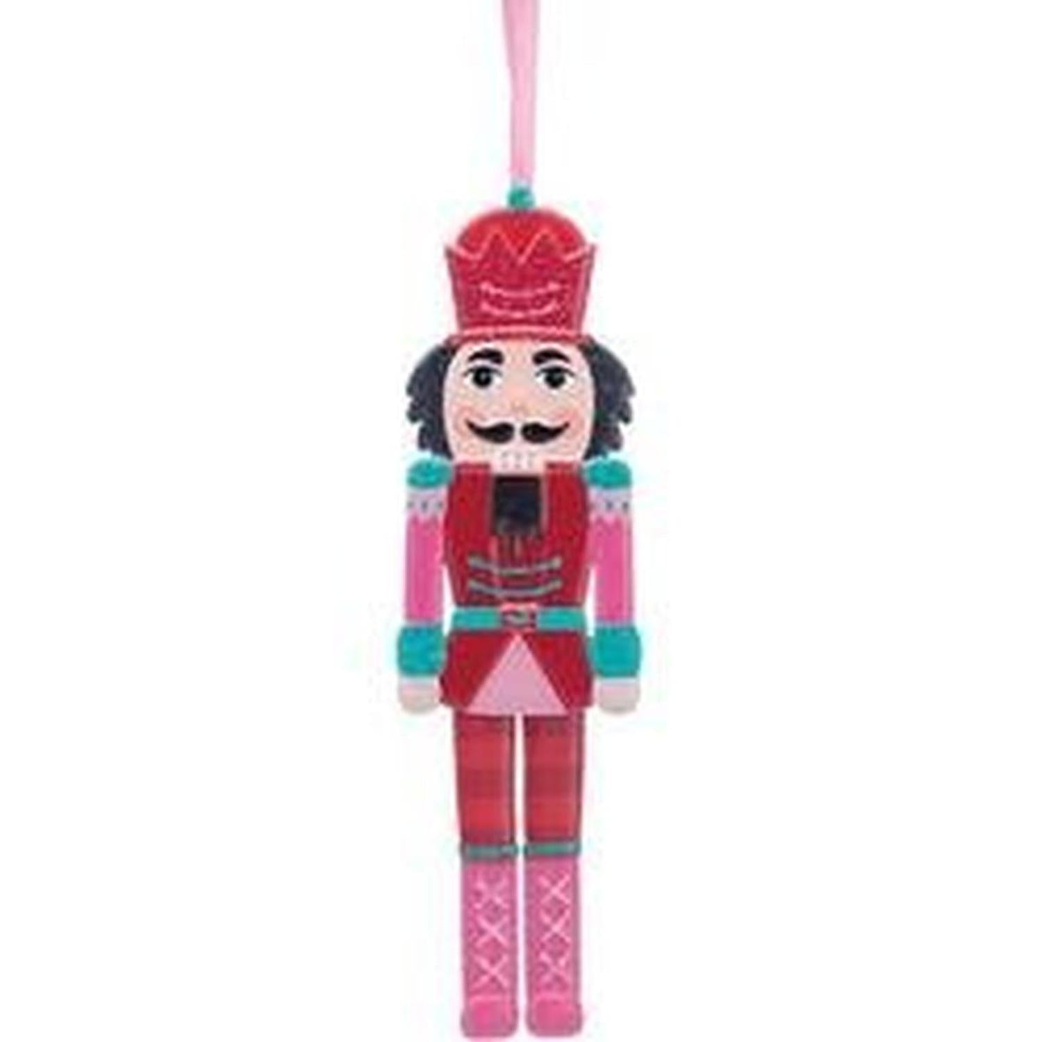Shop For Pink and Red Tin Nutcracker Ornament