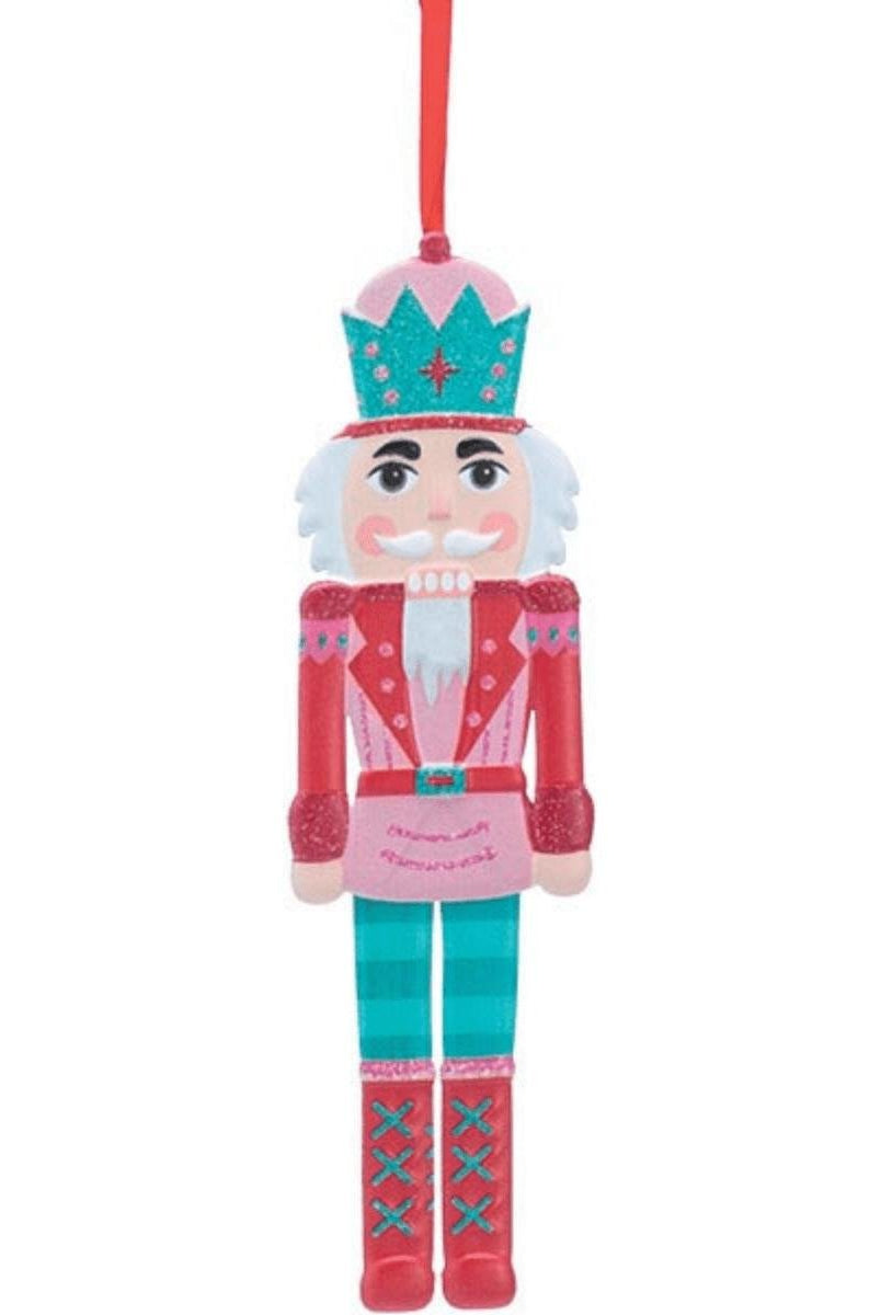 Shop For Pink and Red Tin Nutcracker Ornament