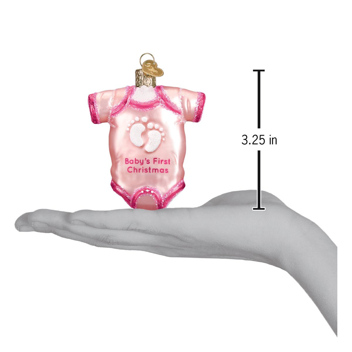 Shop For Pink Baby Onesie Ornament