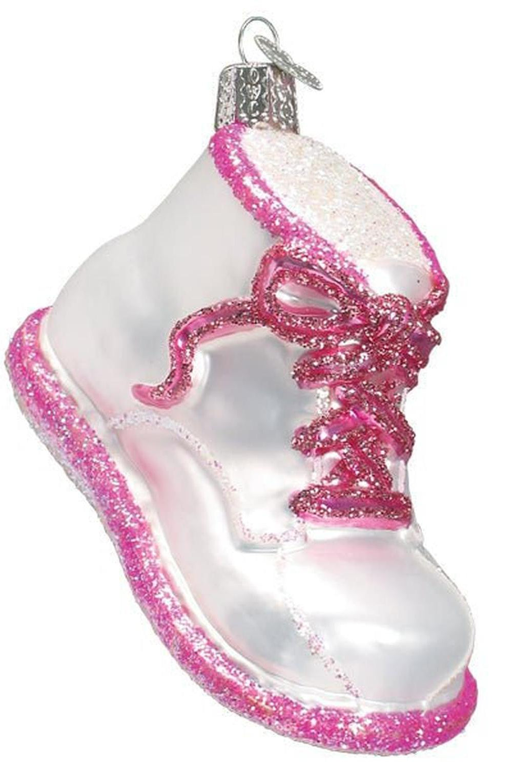 Pink Baby Shoe Ornament