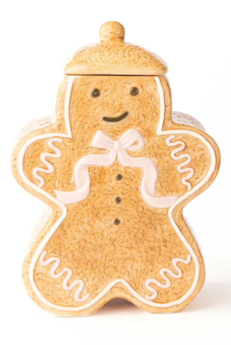 Shop For Pink Bow Gingerbread Cookie Jar