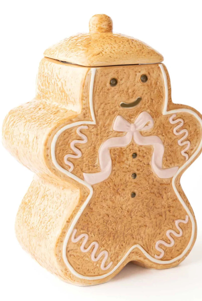 Shop For Pink Bow Gingerbread Cookie Jar