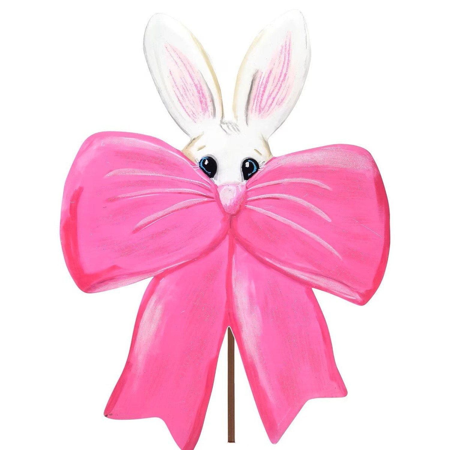 Shop For Pink Bow with Peeking Bunny