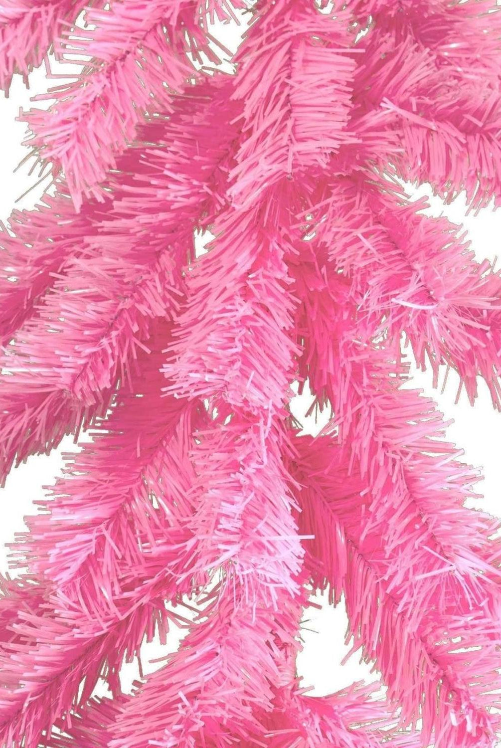 Pink Christmas Garland