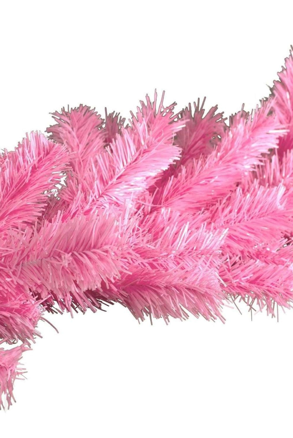 Pink Christmas Garland