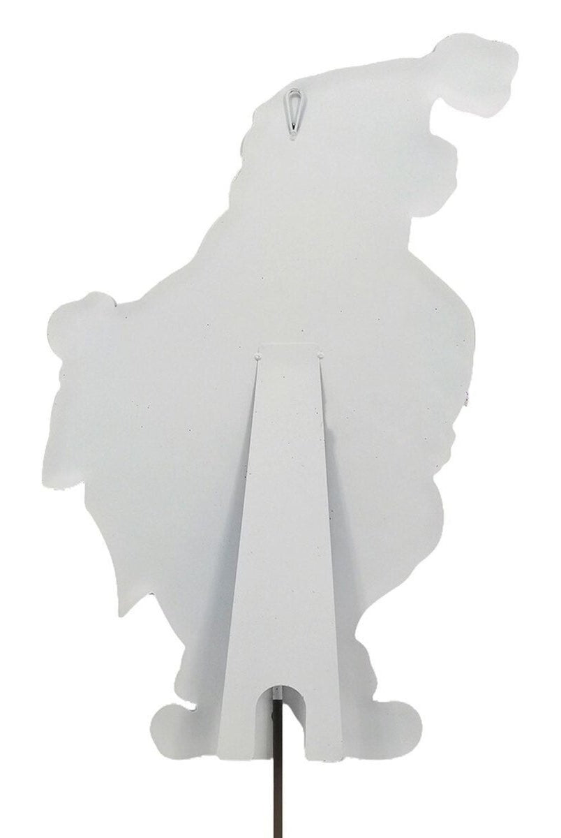 Shop For Pink Fanciful Santa Easel/Stake