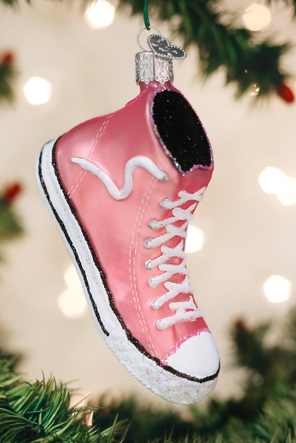 Pink High-top Sneaker