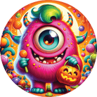 Shop For Pink One Eyed Halloween Monster Sign