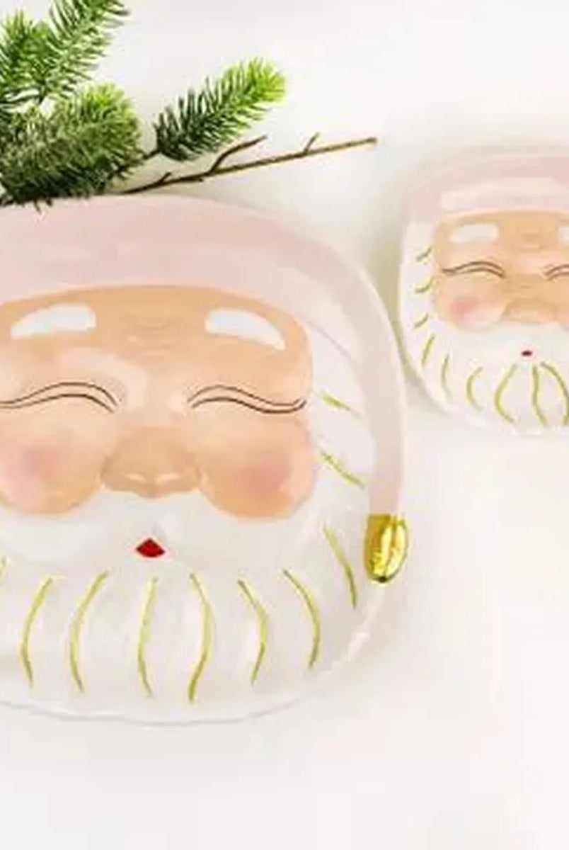 Shop For Pink Santa Platter