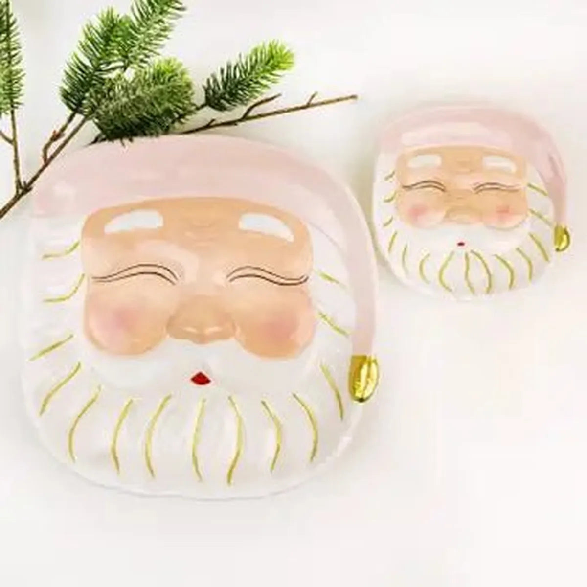 Shop For Pink Santa Platter