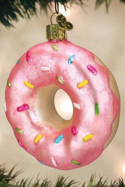 Shop For Pink Sprinkles Donut Ornament