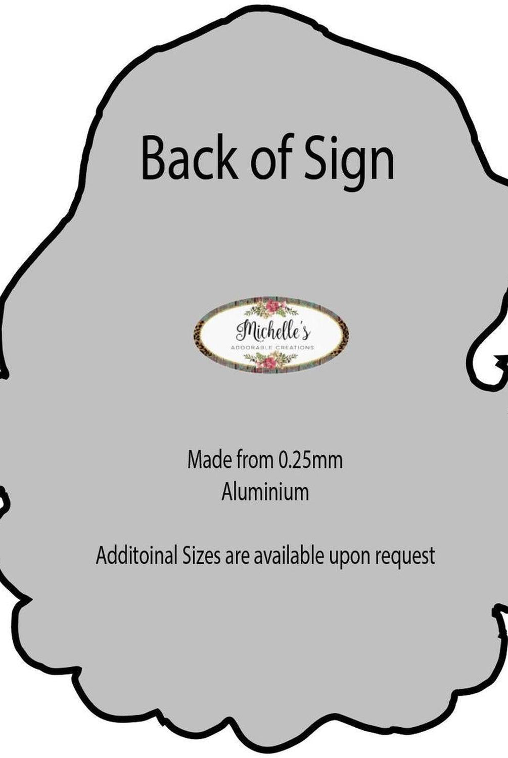 Pink Vintage Santa Face Sign SF1 - Wreath Enhancement