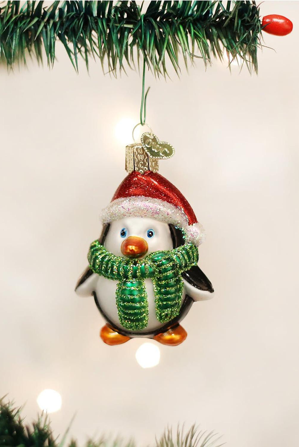 Playful Penguin Ornament