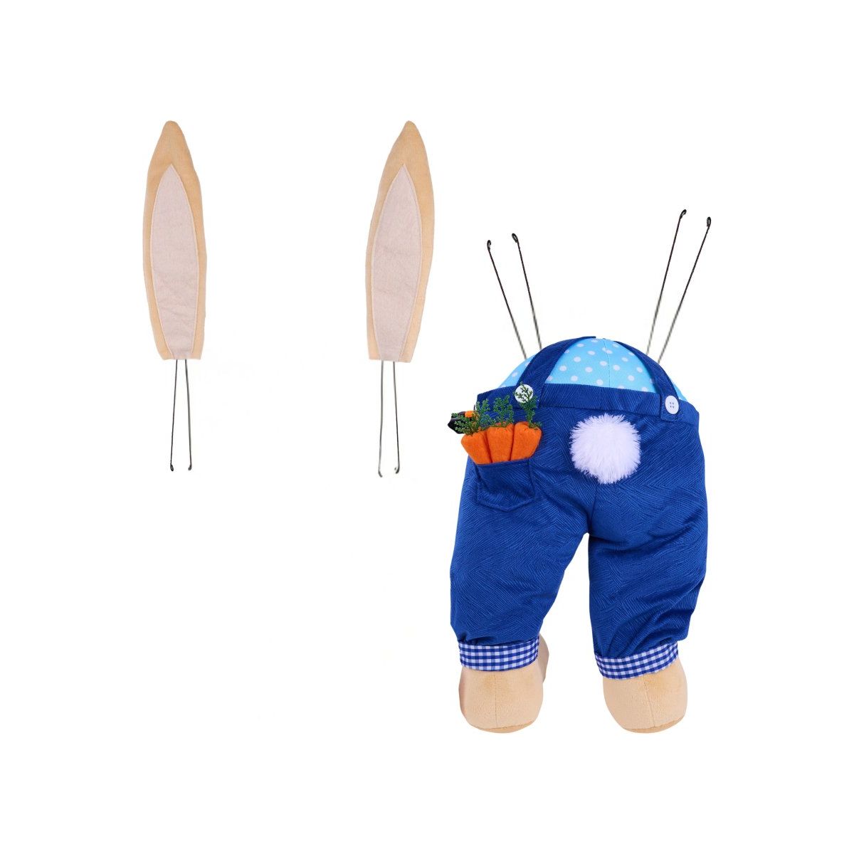 Shop For Plush Boy Bunny Wreath Decor Kit