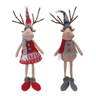 Shop For Plush Winter Deer Shelf Sitter (Set of 2) at Michelle's aDOORable Creations