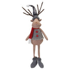 Shop For Plush Winter Deer Shelf Sitter (Set of 2) at Michelle's aDOORable Creations