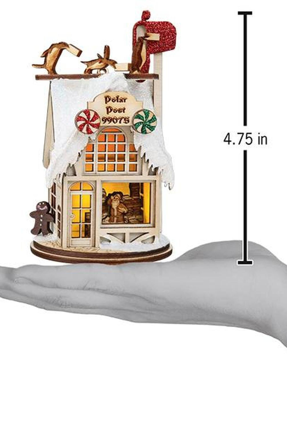 Polar Post Office Ornament