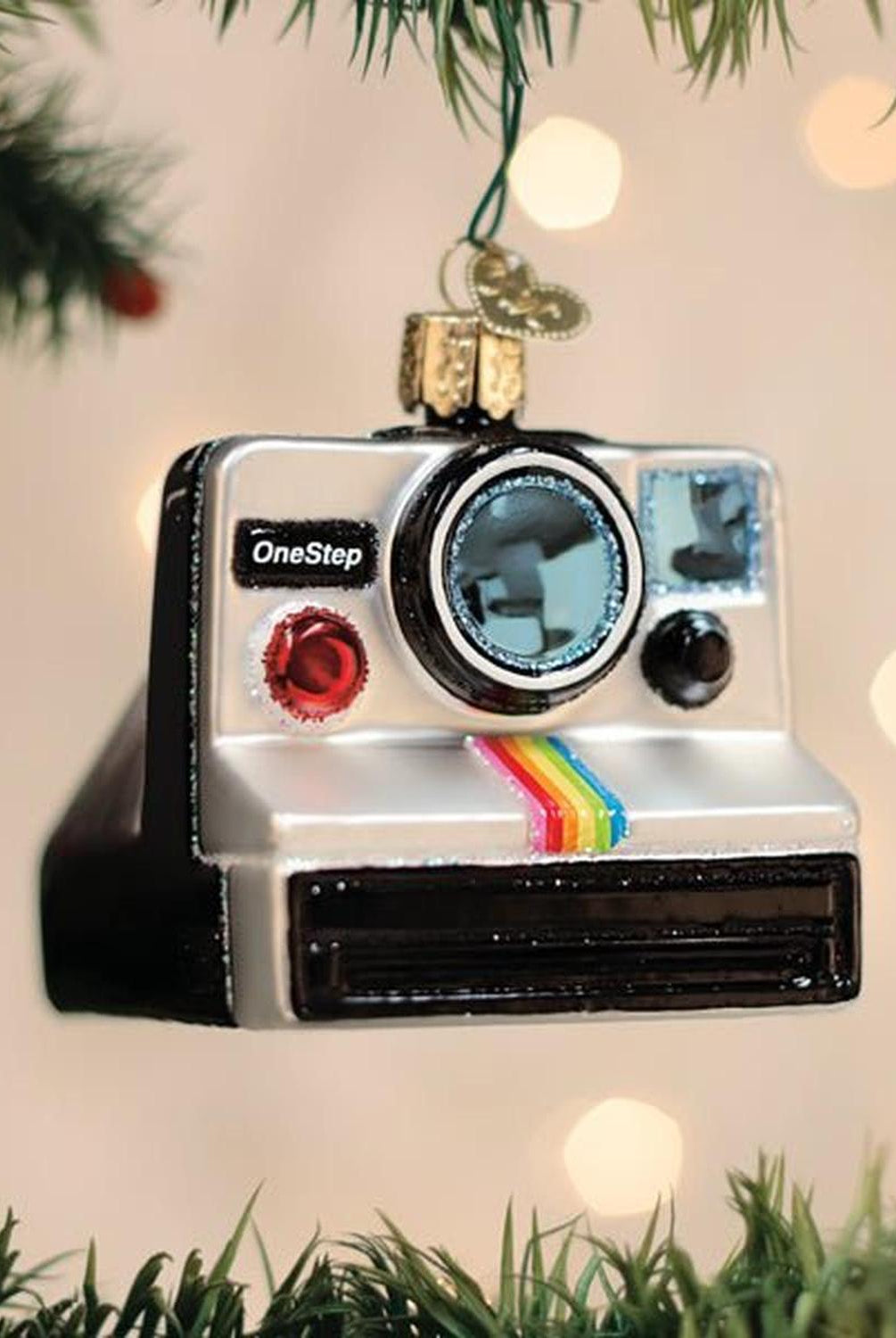 Polaroid Onestep Camera Ornament